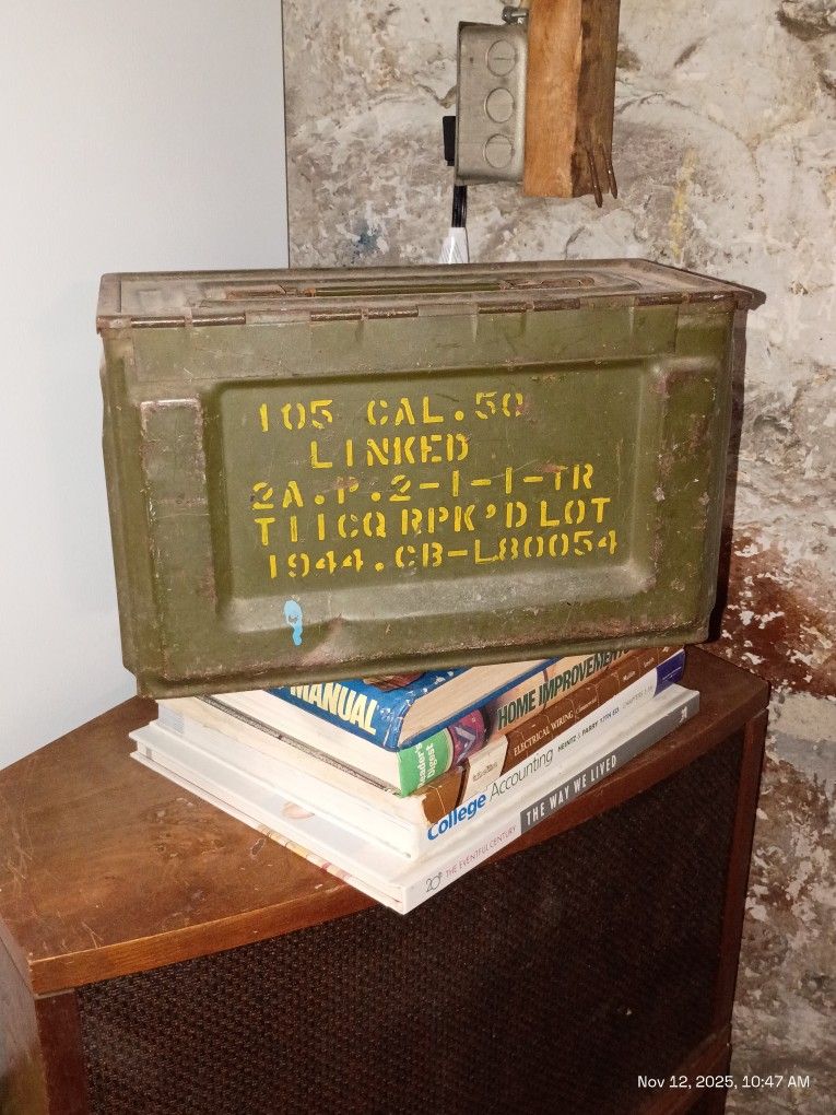 Military Ammo Box 