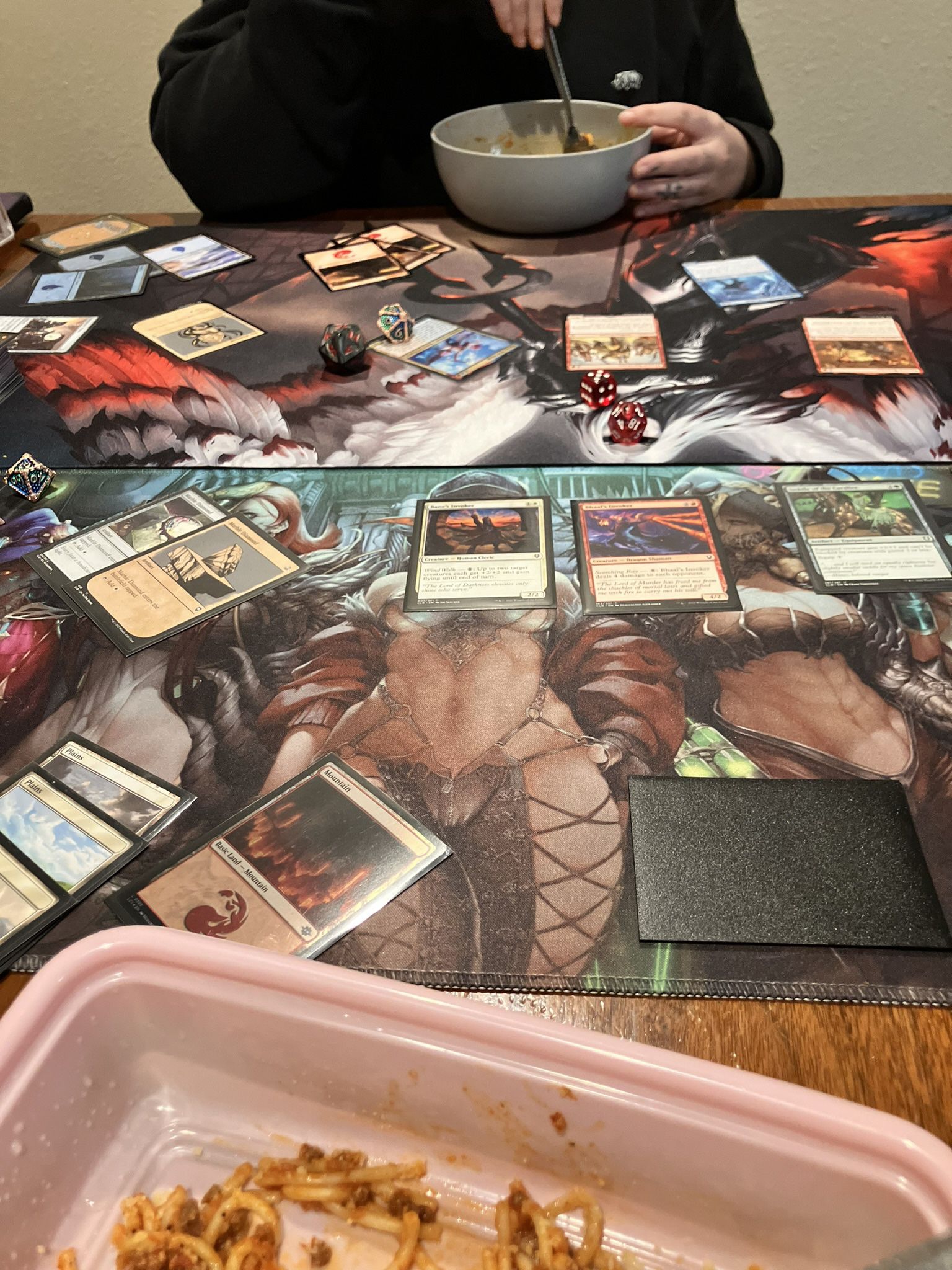 Playmats And At least 300 Mtg Cards