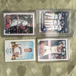 Shohei Ohtani and Mike Trout