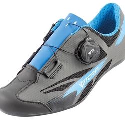 Vittoria Kid Boa Road Cycling Shoes Blue Size 32 NEW! $40