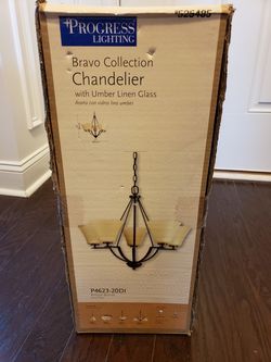 New antique bronze chandelier