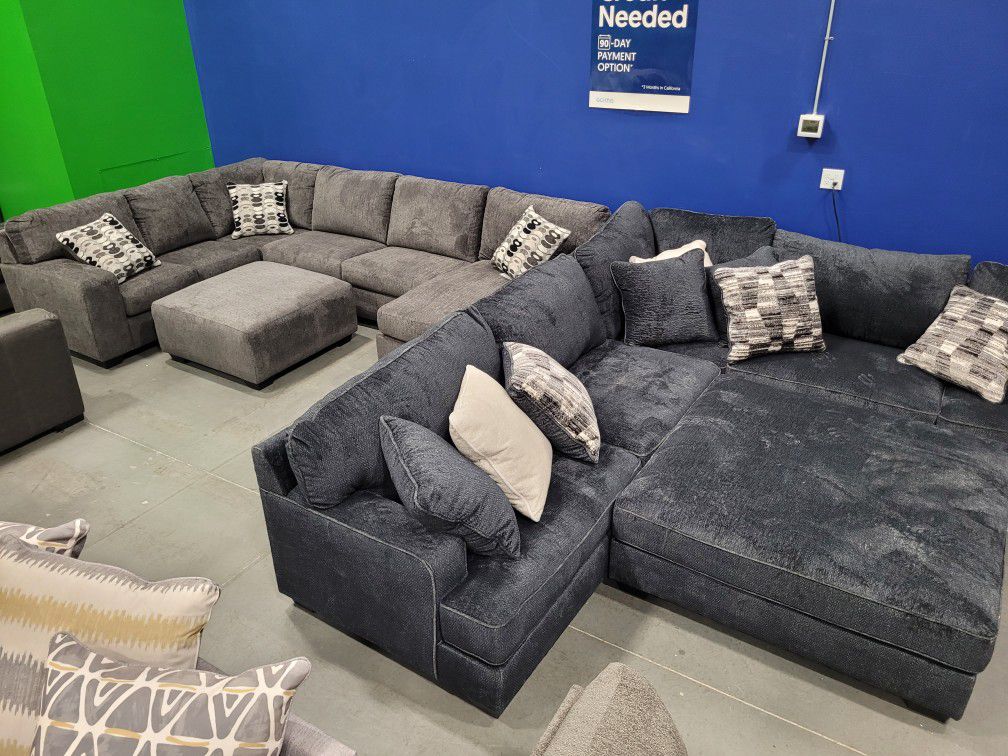 💙 Brand New Sectionals Just Arrived!  Clearance Prices 30%-70% Off Retail!