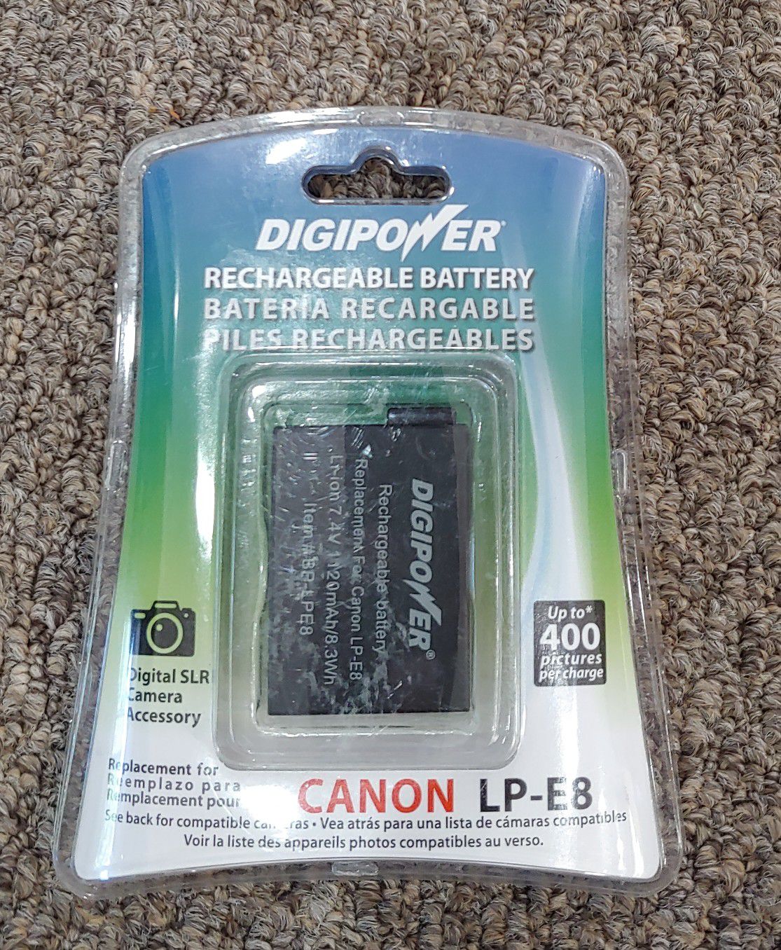 Digipower Rechargeable Battery Canon LP-E8