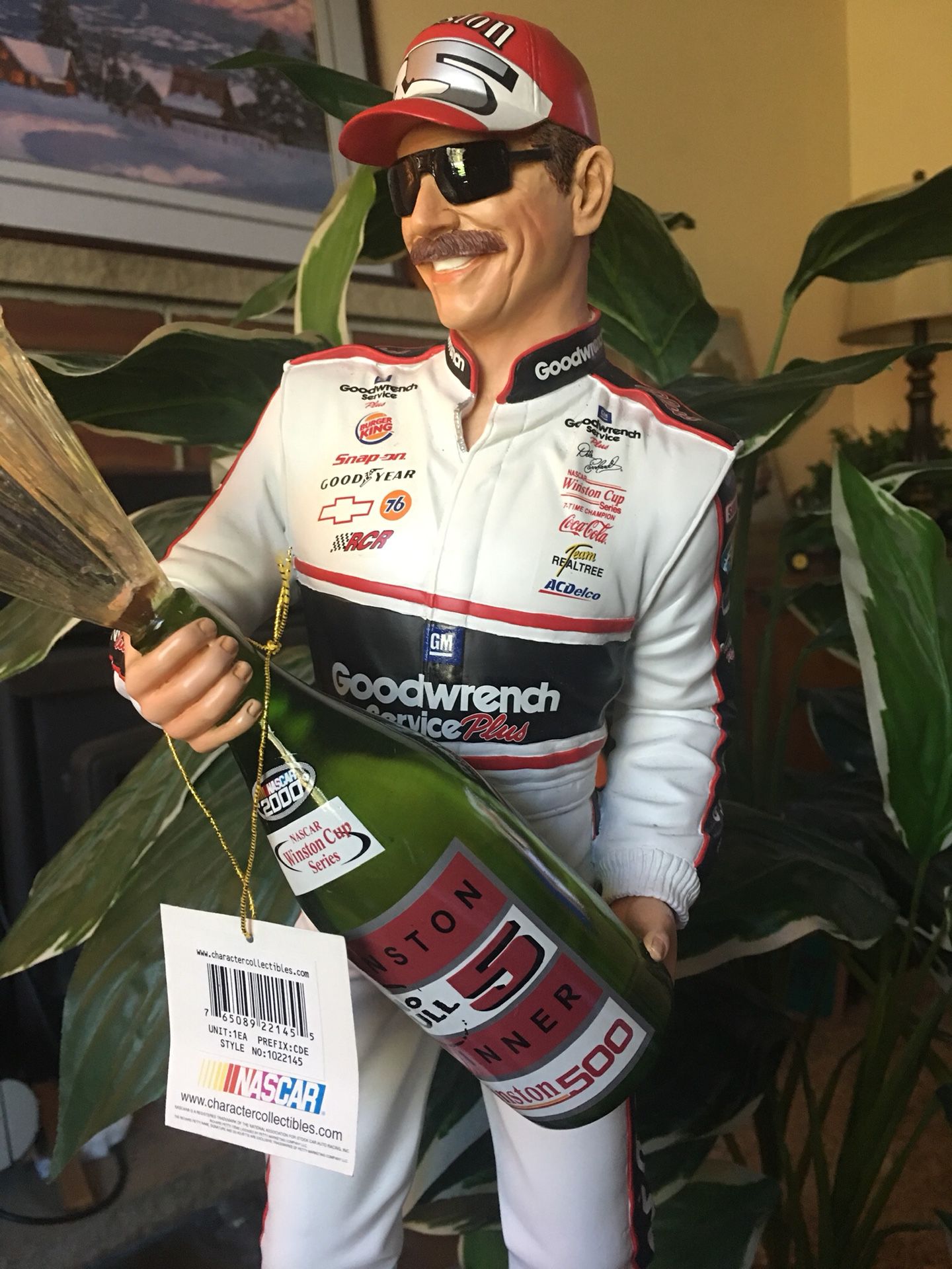 NASCAR Dale collectible statue 19”