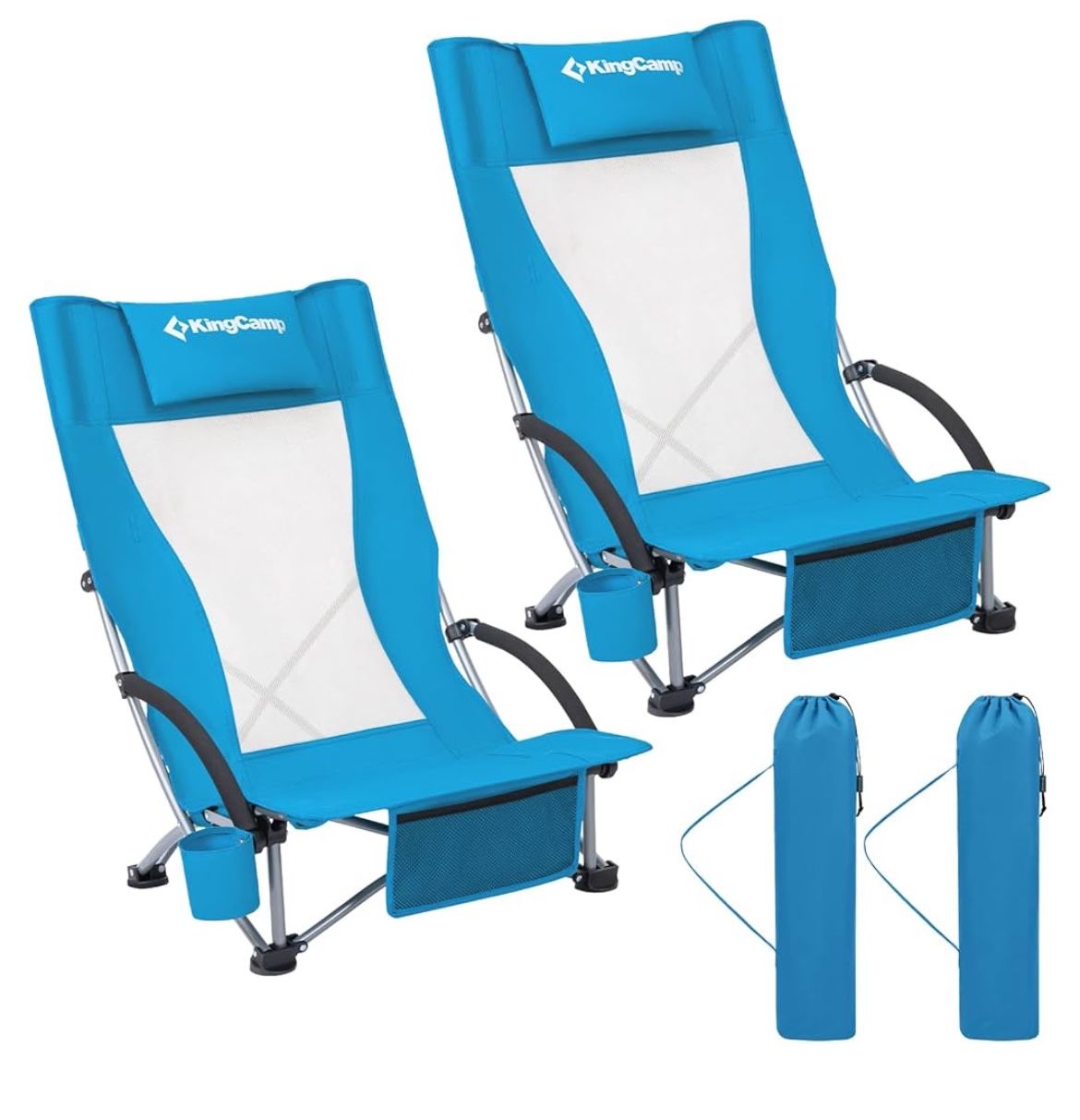 NEW IN BOX- Beach Chairs (Set of 2)-$65