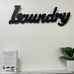 Laundry sign 