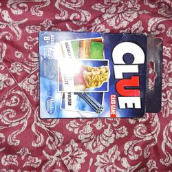 Clue Card Game