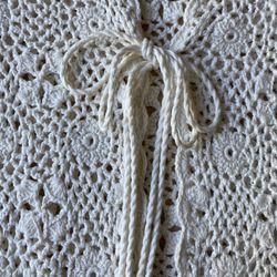 Womens M Ralph Lauren lace cardigan