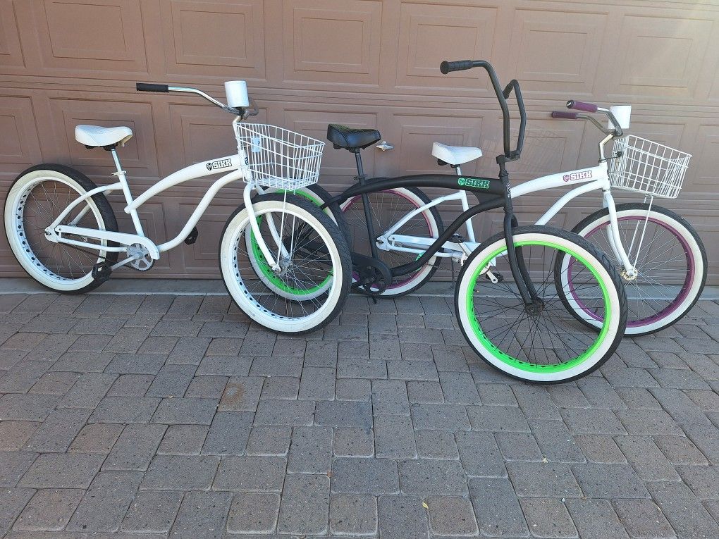 SIKK FAT TIRES 26 X 3 INCH BEACH CRUISER ⛱️