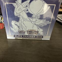 Pokemon SAS6 Chilling Reign Ice Elite Trainer Box