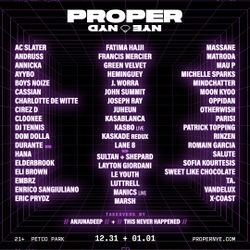 Two Proper NY (Jan 1) Tickets 