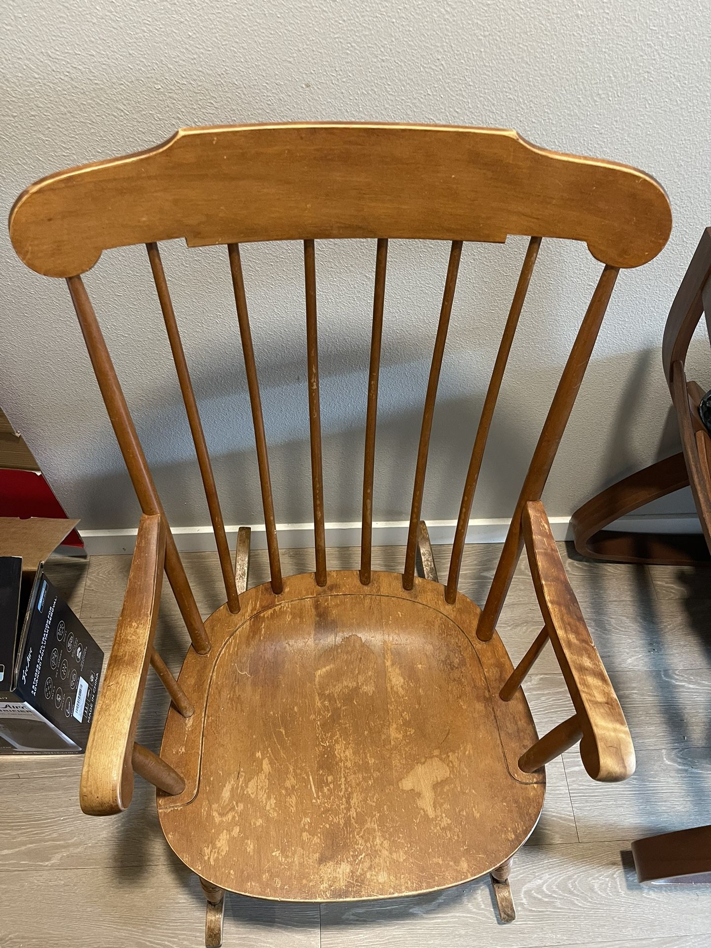 Beautiful Wood Rocking Chair