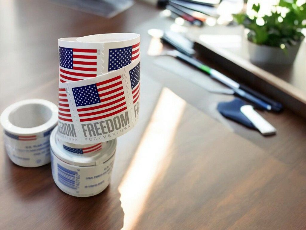 1 Roll šŗš² US Flag 2024 USPS ForeverĀ® Postage Stamps