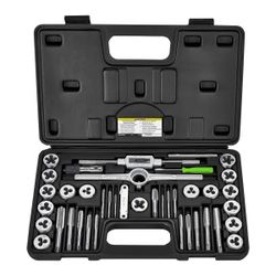 Harbor Freight PITTSBURGH Carbon Steel Metric Tap and Die Set, 40 Piece item#62832