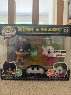 BATMAN & THE JOKER FUNKO POP