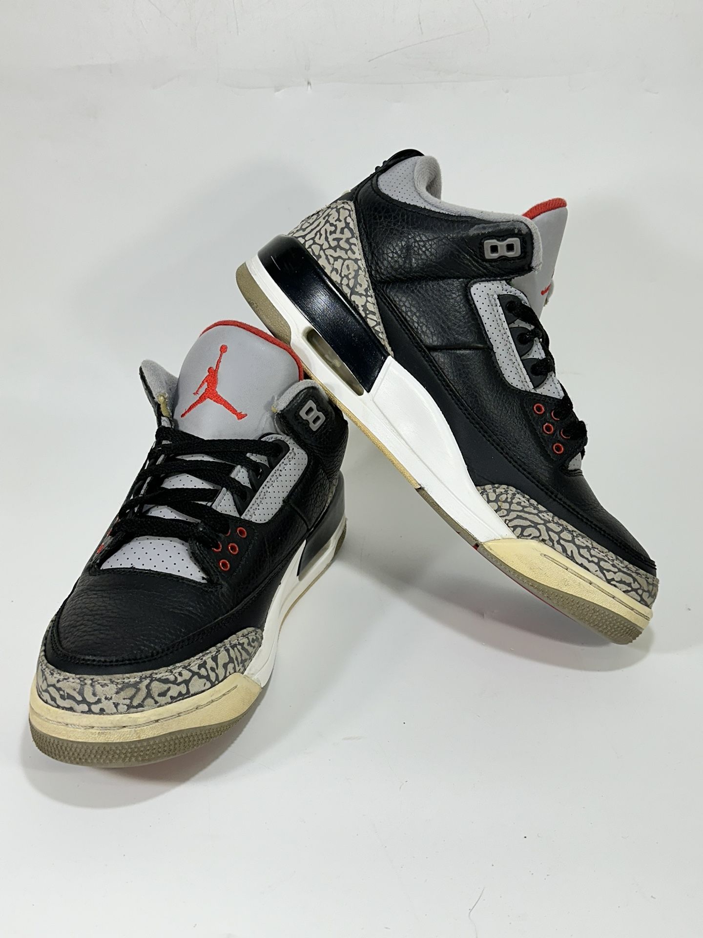 2018 Jordan Retro OG Mid Black Cement Men's Size 10 854262 001