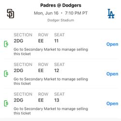 Dodgers Tickets 