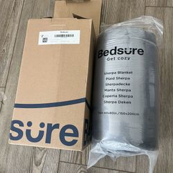 Bedsure Sherpa Blanket Twin 60x80