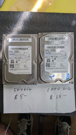 1tb n 500gb sata hard drive