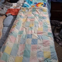 Girls Size 3to12 Months Nice Quilt, Clothes,hooded Towel 10dollars For Everything
