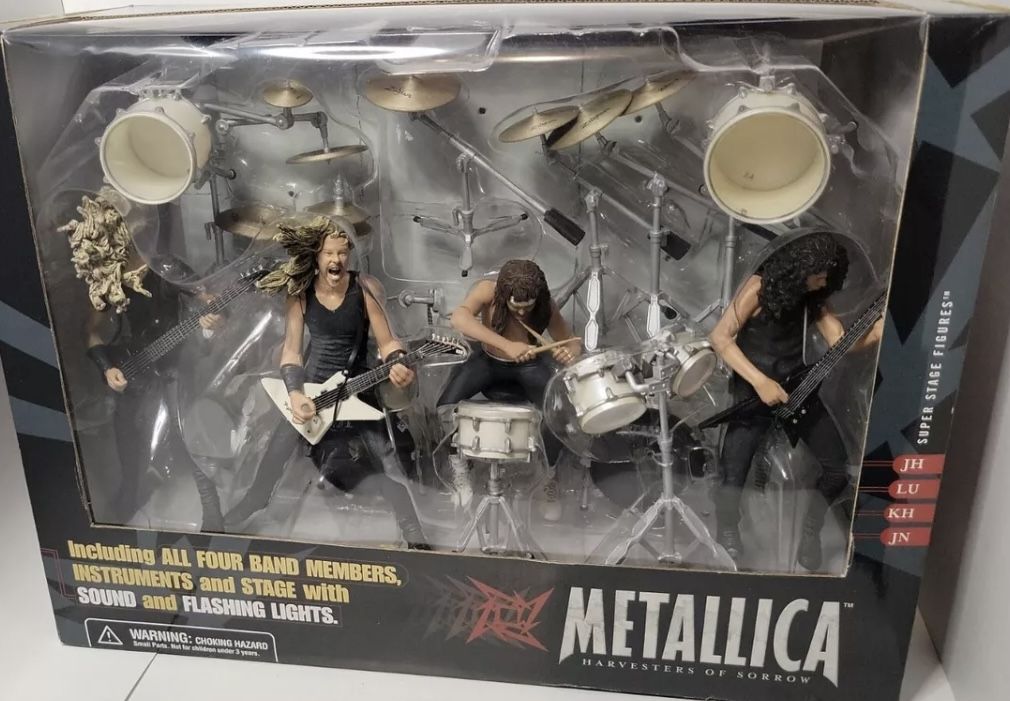 Metallica Harvester Of Sorrow Stage Set Sealed McFarlane 2001