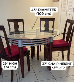 Dinning table glass