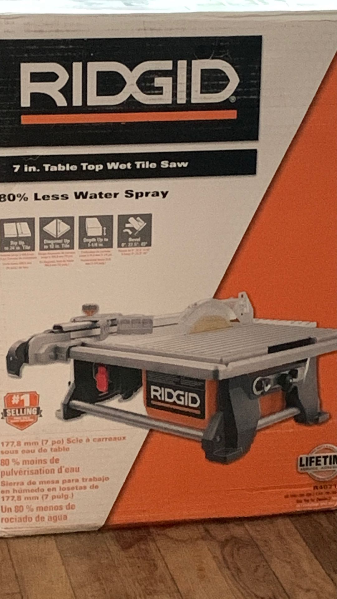Wet table saw