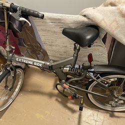 Extreme ride folding bike hotsell