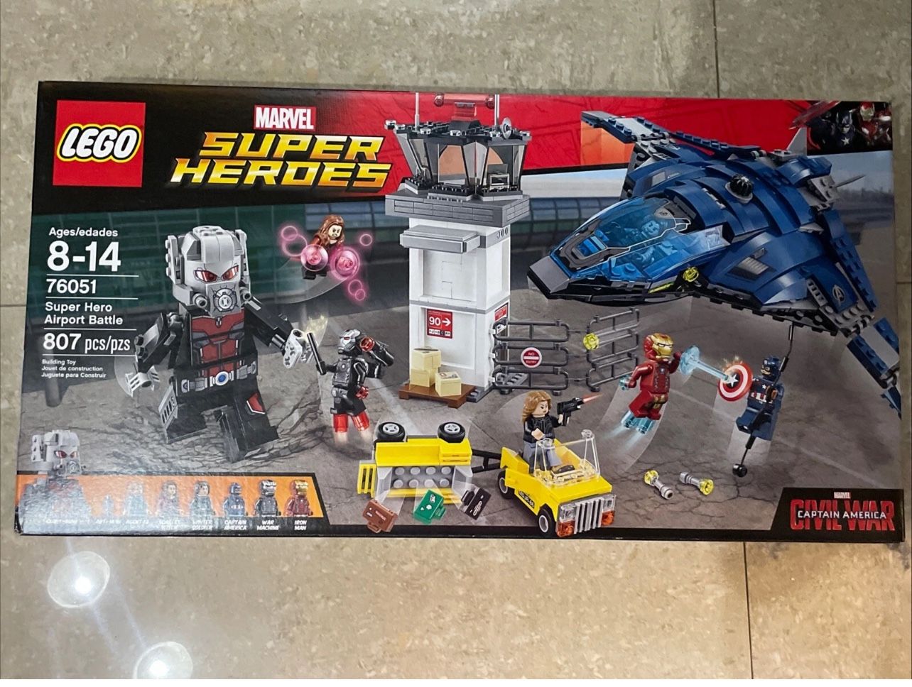 LEGO #76051 Marvel Captain America Civil War Super Hero Airport Battle