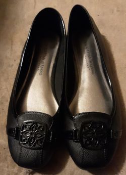 Christian Siriano All Black 61/2 Womens Flats