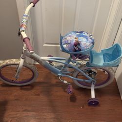 16” Rims Size  Frozen Bike For Girl 