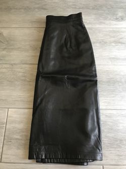 Leather Skirt