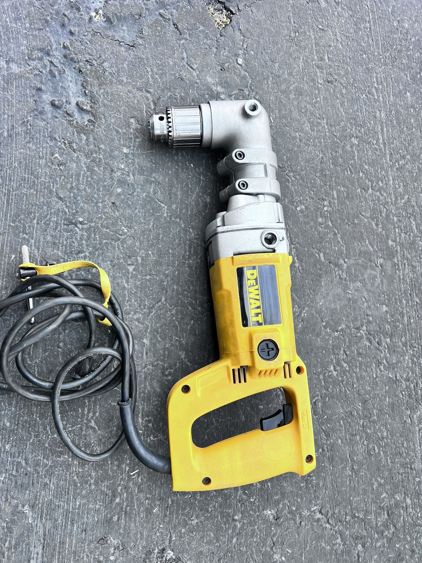 Dewalt DW120 1/2” Right Angle Drill (WORKING SEE VIDEO) FAST FREE SHIPPING.