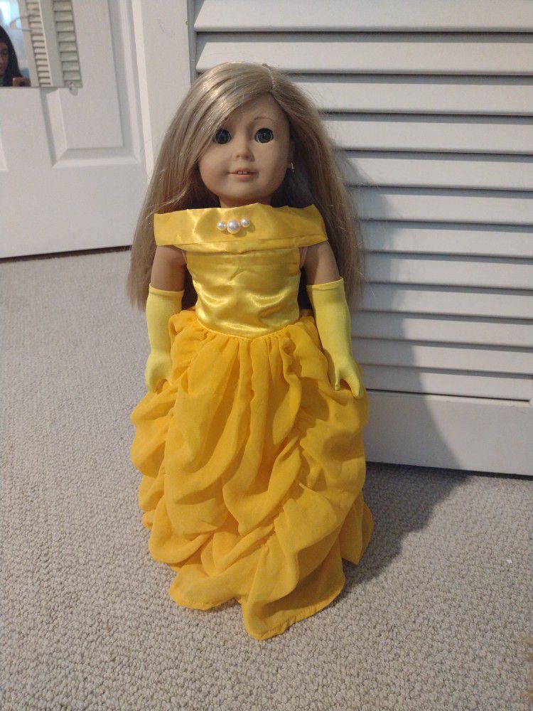 American Girl Doll Belle Dress
