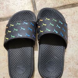 Puma Slides Kids Size 1 