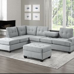 Upgrade your living space with our Cozy Sectional With Drop Down Console With Cupholders