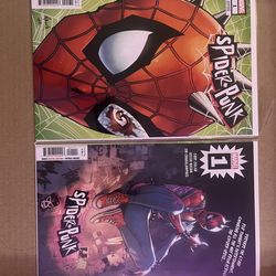SPIDER-PUNK #1 2022 NM NAUCK VARIANT   SPIDER-PUNK #1 Ziglar Coipel 2022 NM- 1st print