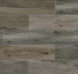 Ash Matte 8 in. x 40 in. Wood Look Porcelain Floor and Wall Tile (12.92 sq. ft./Case)