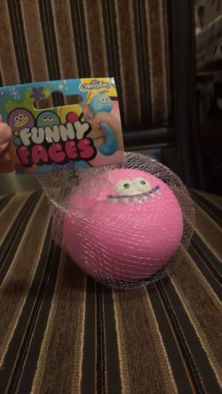 Curiosities Funny Faces Squeeze Stress Ball