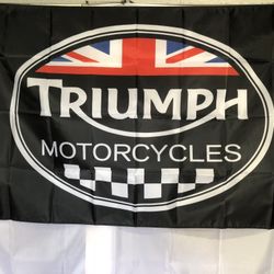Triumph Motorcycles Wall Flag (3’x5’)