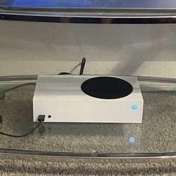 Xbox Series S With Controller and Headphones and Battery Packs
