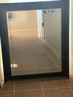 Mirror, framed 30x37
