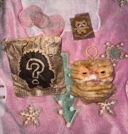 Fuggler alley cats plush bag keychains (wrinkled mcstinkles)