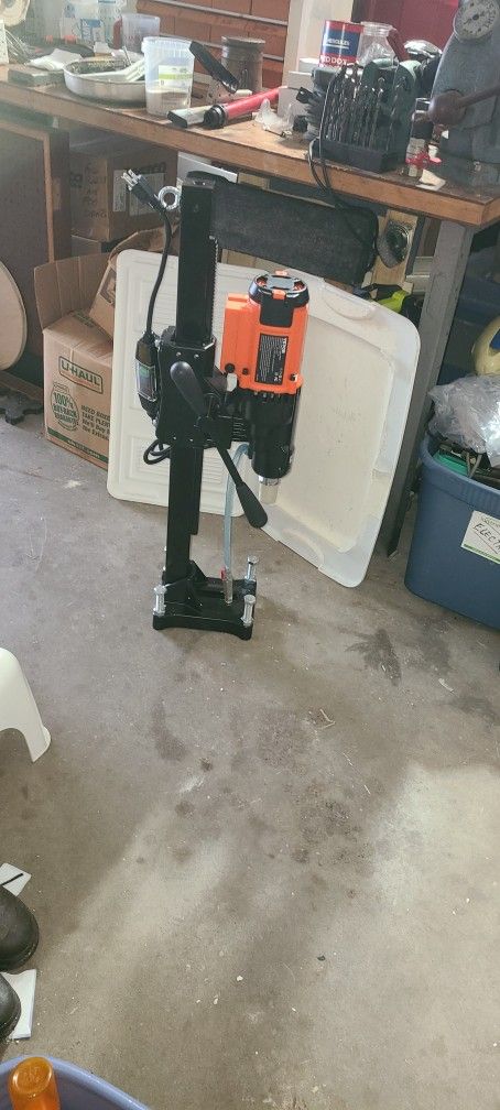 Diamond Core Drill w/4 inch core bit NIB