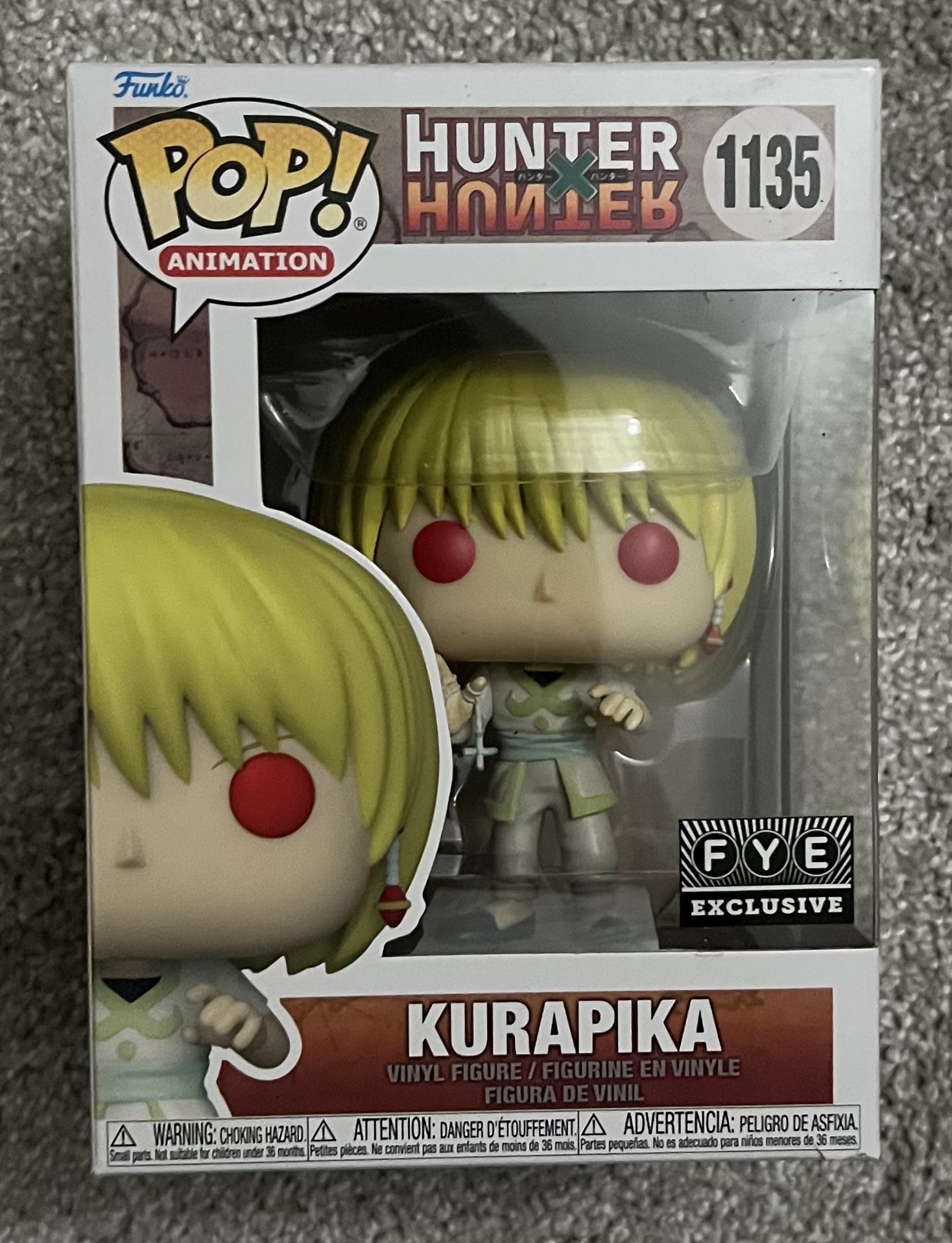 Funko Pop! Hunter x Hunter - Kurapika - FYE (Exclusive) #1135