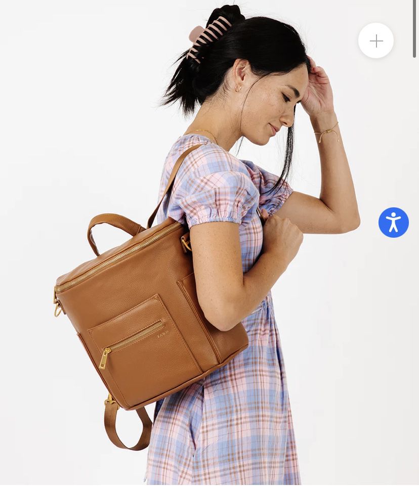 Mini Fawn Design Diaper Bag