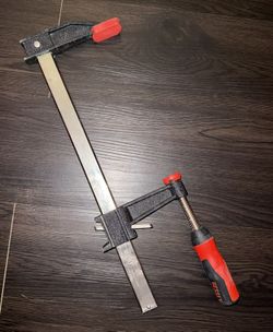 Bessey 24 Inch Woodworking Clutch Style Bar Clamps 3 Piece Set