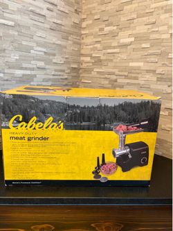 Cabela’s meat grinder