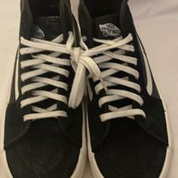 Vans Sentry SK8-Hi WC Plaid Platform Suede/Canvas Shoe Mens 7