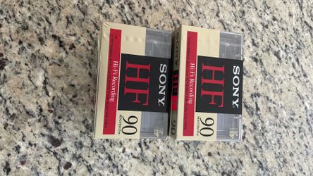 Cassette Sony HF  HiFi Recording.   90 Minutes 